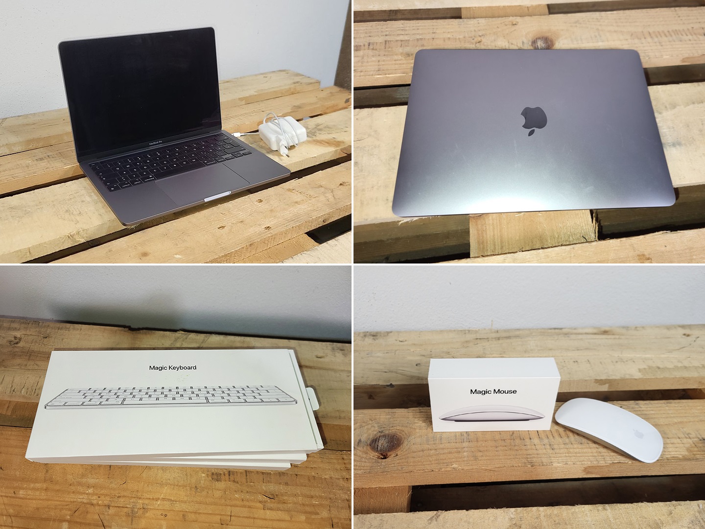 APPLE MacBook Pro, Magic Keyboard und Magic Mouse