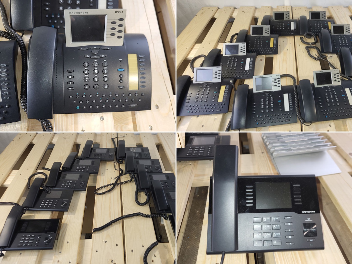 IP-Telefone innovaphone IP241 und Design-Modell IP222
