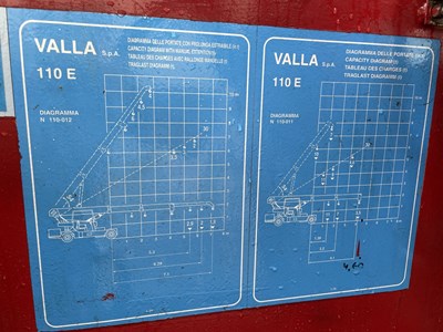 Los 505 - Elektromobilkran VALLA 110E