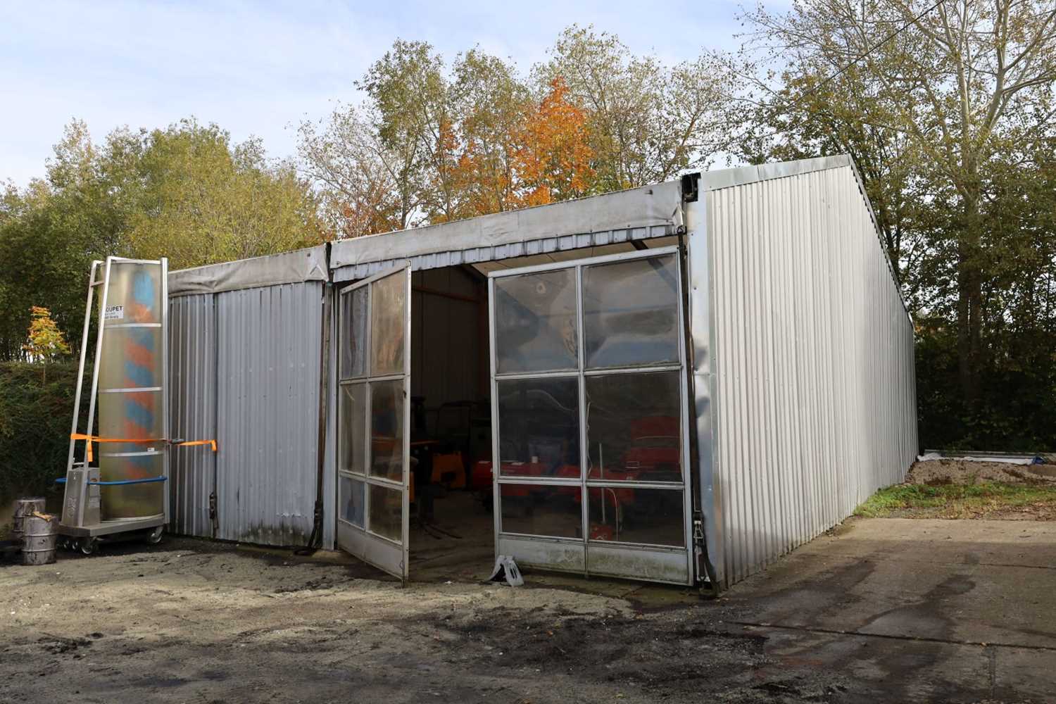 Los 20 - Leichtbauhalle mit Planen Dach