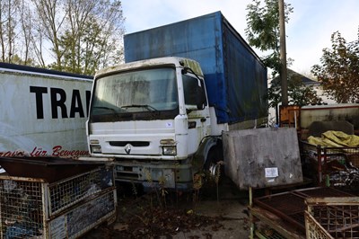 Los 76 - Lkw mit Plane / Spriegel / Ladebordwand