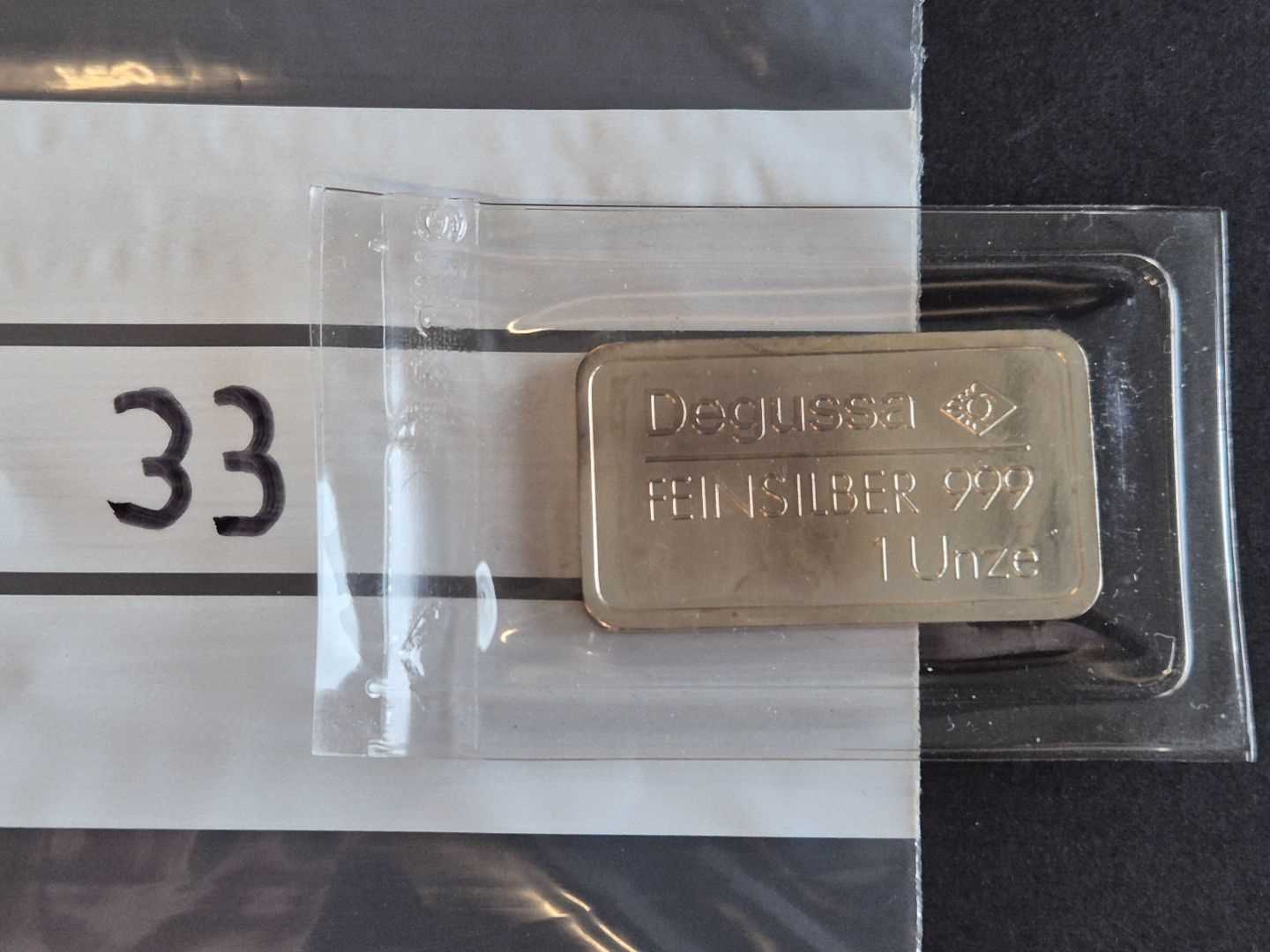 Los 33 - Silberbarren