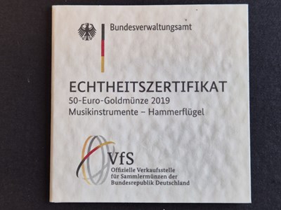 Los 35 - 50 Euro Goldmünze