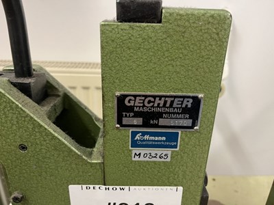 Los 15 - Kniehebelpresse