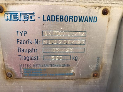 Los 53 - LKW mit Ladebordwand