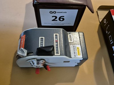 Los 26 - Mechanische Frankiermaschine
