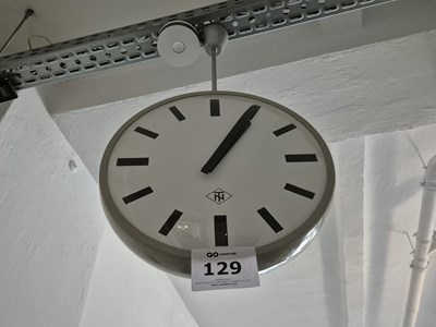 Los 129 - Vintage Fabrik- oder Bahnhofsuhr