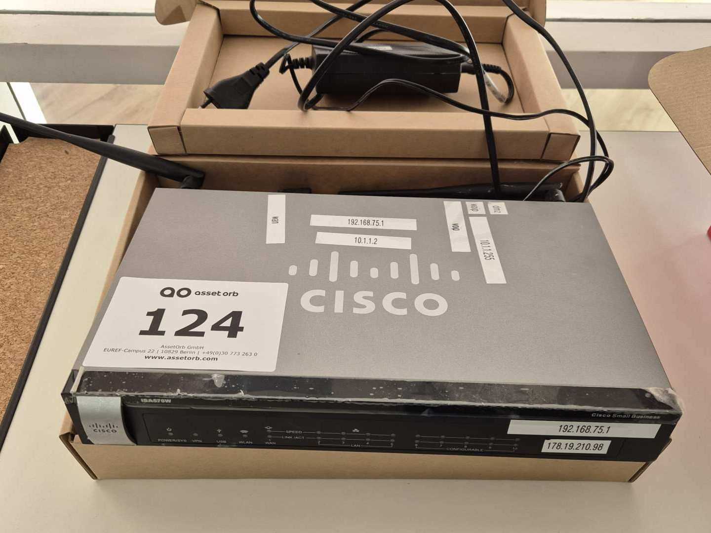 Lot 124 - Router mit Firewall