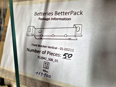 Los 498 - Posten Kunststoffbauteile Akkupack
