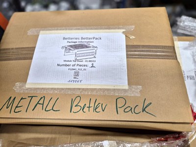 Los 498 - Posten Kunststoffbauteile Akkupack