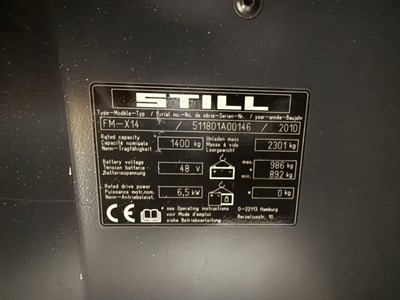 Los 7 - Elektro-Schubmaststapler mit Triplexmast
