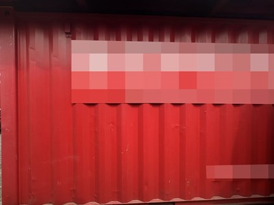 Los 556 - 20'-Werkstattcontainer