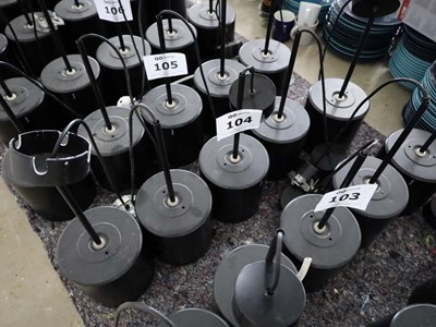 Los 104 - Pendelleuchten für Schienensystem (5x)