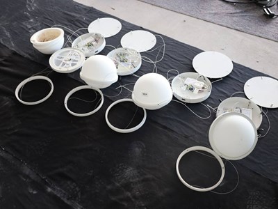 Los 497 - LED-Pendelleuchten (4x)