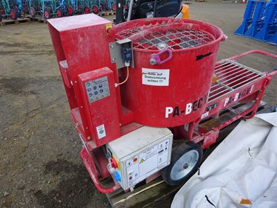 Los 2312 - Vergussmörtelmaschine Baumaschinen Beckschulte PA-BEC V