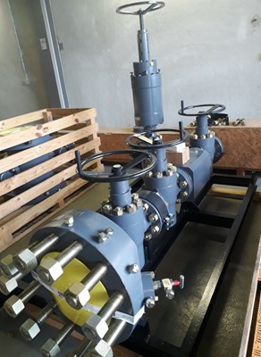 Los 2 - Posten Bohrlochköpfe