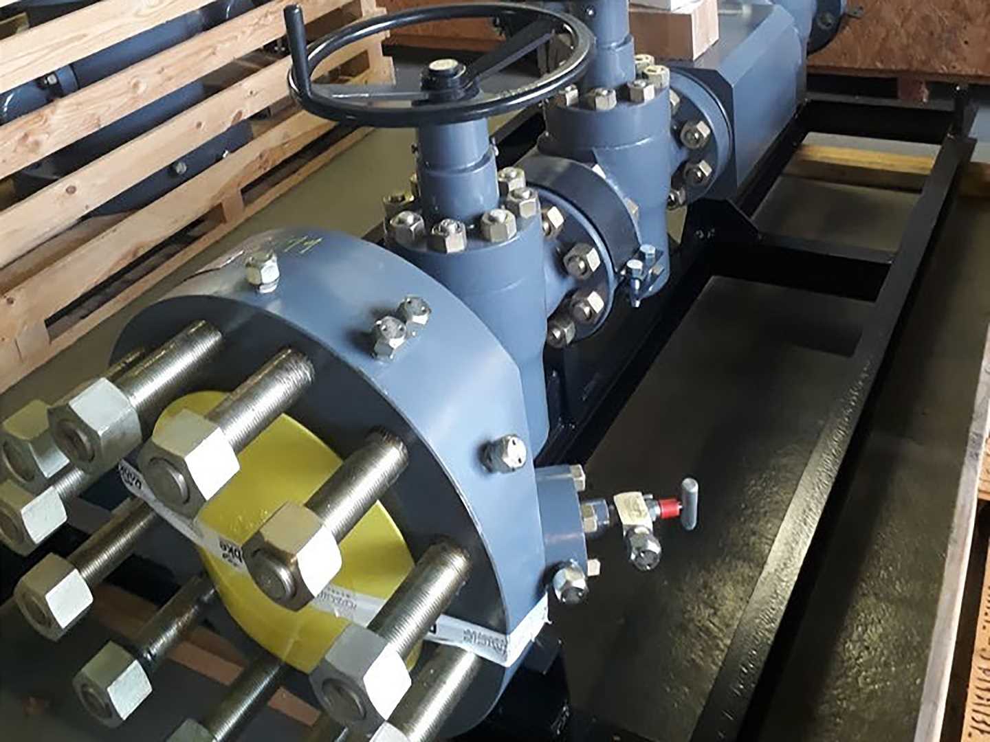 Los 2 - Posten Bohrlochköpfe