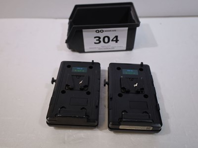 Los 304 - Akku-Adapterplatten (2x)