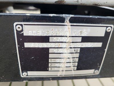 Los 26 - Notstromaggregat auf Einachsanhänger