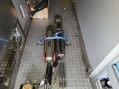Los 38 - LKW mit Fräsrobotersystem