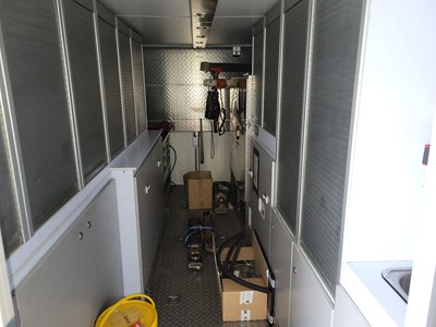 Los 38 - LKW mit Fräsrobotersystem