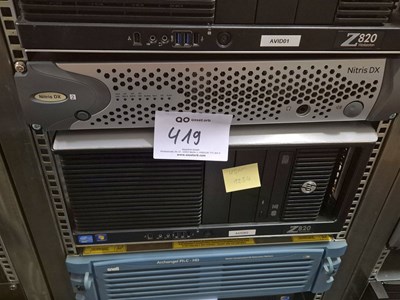 Los 419 - Breakoutbox AVID, HP Nitris DX + Workstation Z820