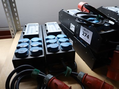 Los 274 - Starkstromverteiler (4x)