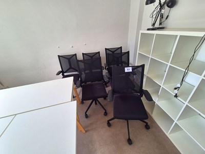 Los 83 - Bürodrehstühle (6x)