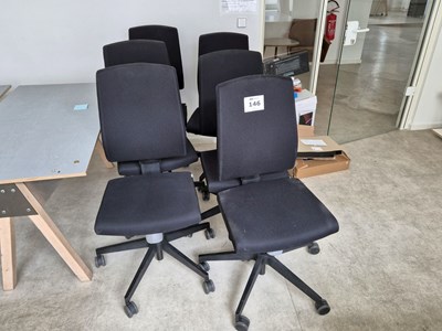 Los 146 - Bürodrehstühle (6x)