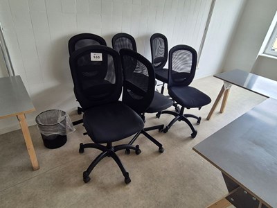 Los 165 - Bürodrehstühle (6x)