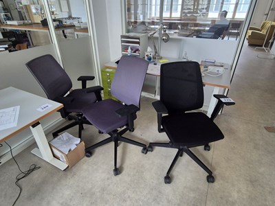 Los 170 - Bürodrehstühle (3x)
