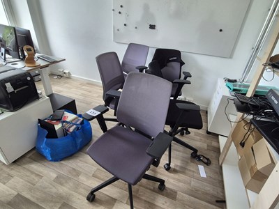 Los 233 - Bürodrehstühle (5x)