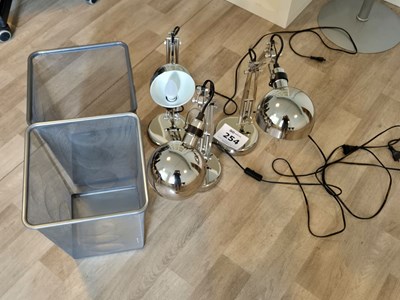 Los 254 - Tischleuchten (3x)