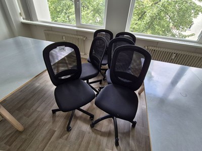 Los 270 - Bürodrehstühle (6x)