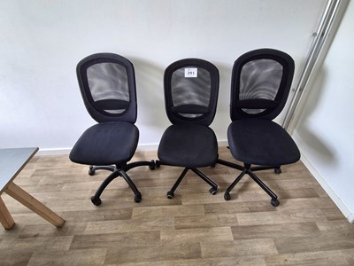 Los 291 - Bürodrehstühle (3x)
