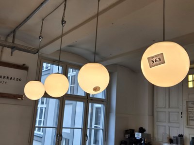Los 563 - Kugeldeckenleuchten (6x)