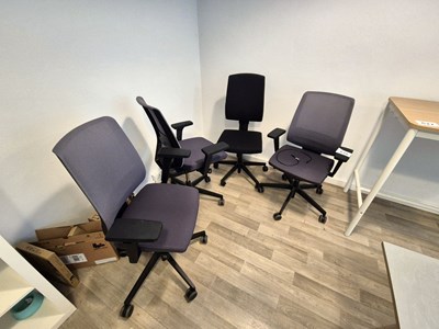 Los 626 - Bürodrehstühle (4x)
