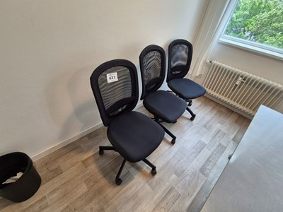 Los 631 - Bürodrehstühle (3x)