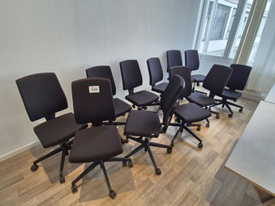 Los 636 - Bürodrehstühle (11x)