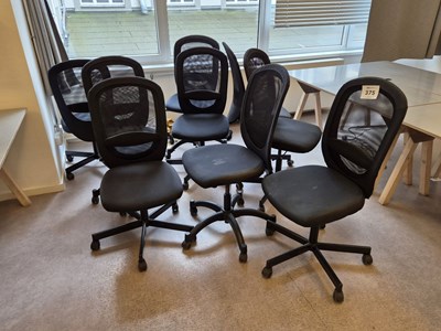 Los 375 - Bürodrehstühle (9x)
