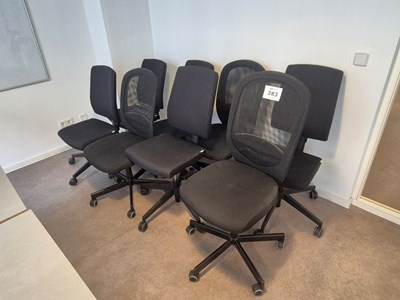 Los 383 - Bürodrehstühle (8x)