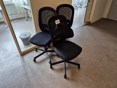 Los 415 - Bürodrehstühle (3x)