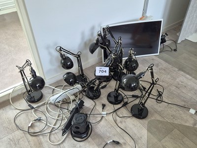 Los 704 - Tischleuchten (9x)