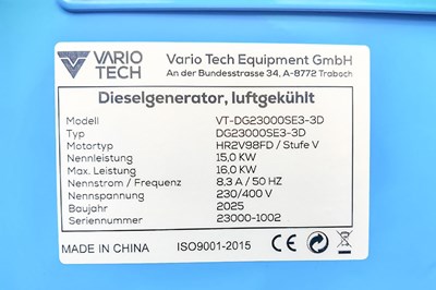 Los 37 - Dieselgenerator