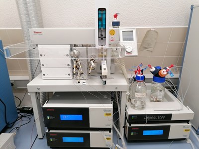 Los 3 - Hochauflösendes Massenspektrometer