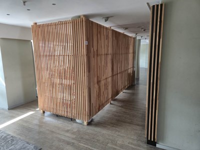 Los 165 - Posten Trennwand und Wandverkleidungen