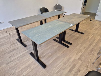 Los 2 - Höhenverstellbare Schreibtische (2x)