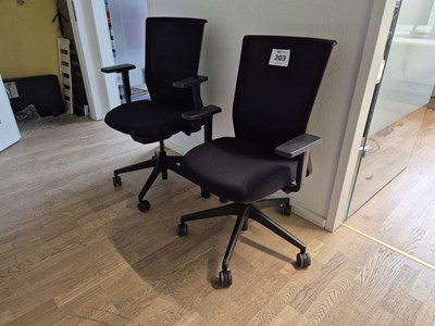 Los 203 - Bürodrehstühle (2x)