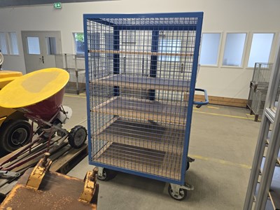 Los 27 - Gitter-Etagentransportwagen
