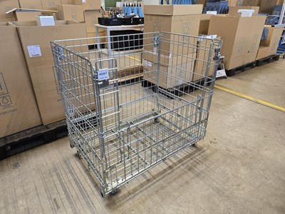 Los 51 - Gitterwagen aus Stahldraht / Ballwagen
